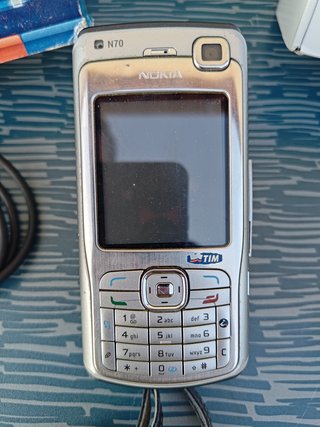 Nokia N70 Silver - Set Box Completo da collezione