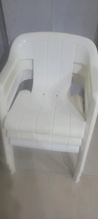 Sillas de plástico apilables para exterior