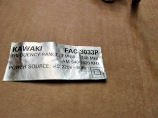 Transformador 5V + 5V + 10V + 22V AC