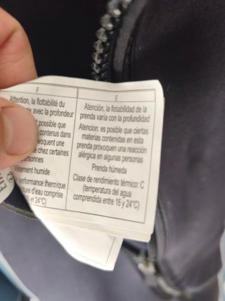 Traje de buceo 5.5mm de mujer