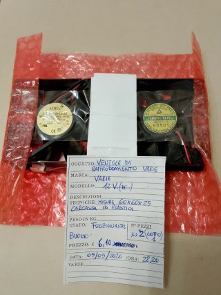 Ventola Raffreddamento ADDA JAMICON DC 12V