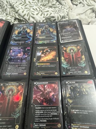 Cartas Neuroscape TCG Edicion Kickstarter