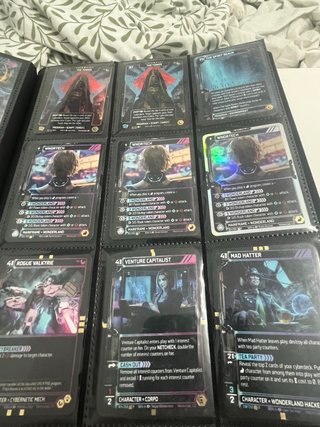 Cartas Neuroscape TCG Edicion Kickstarter