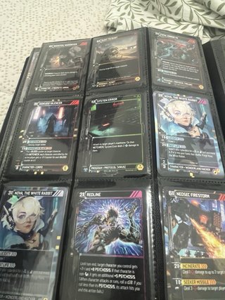 Cartas Neuroscape TCG Edicion Kickstarter