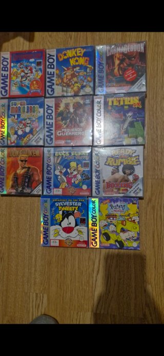Lote Juegos Game Boy y Game Boy Color