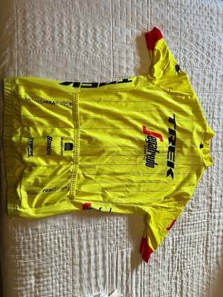 Maillot Ciclismo Trek Segafredo Amarillo Xl