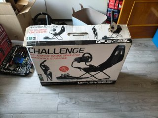 Playseat Challenge + Logitech G920 + Shifter