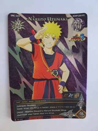 Carta Naruto Uzumaki Goku Ropa