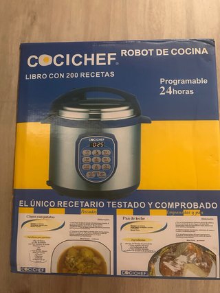 Robot de Cocina Cocichef con Libro 200 Recetas