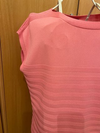 Jersey de punto rosa