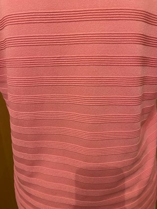 Jersey de punto rosa