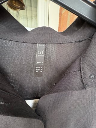 Vestido negro y blanco talla S