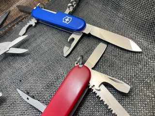 3 Canivetes Victorinox: Ranger, Camper, Sportsman