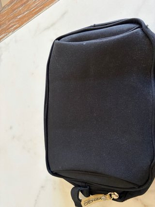 Beauty case uomo Denim nero