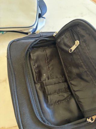 Beauty case uomo Denim nero