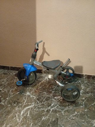 Triciclo Strolly Compact Azul