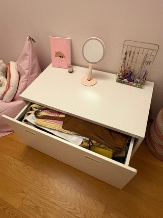 Baúl Almacenaje IKEA SMÅSTAD Blanco