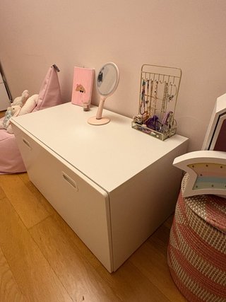 Baúl Almacenaje IKEA SMÅSTAD Blanco