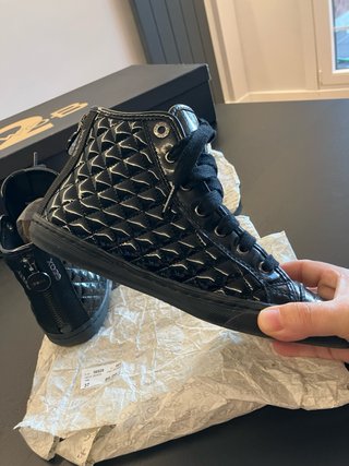 Botines Geox Negros Talla 37 Sin Estrenar
