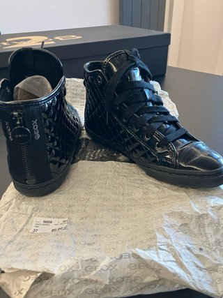 Botines Geox Negros Talla 37 Sin Estrenar