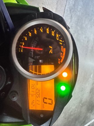 Kawasaki Z750R ABS Verde/Negra impecble