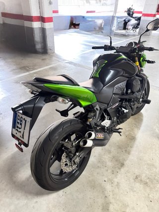 Kawasaki Z750R ABS Verde/Negra impecble