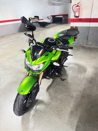 Kawasaki Z750R ABS Verde/Negra impecble
