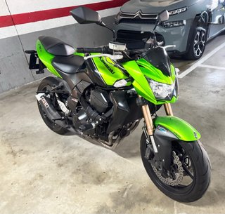 Kawasaki Z750R ABS Verde/Negra impecble