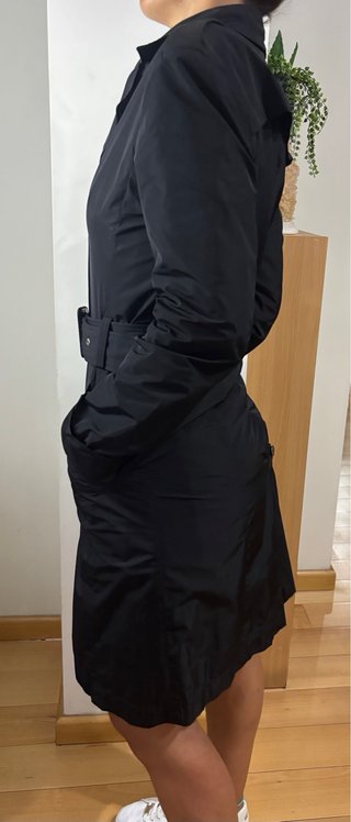 Gabardina Gucci Negra