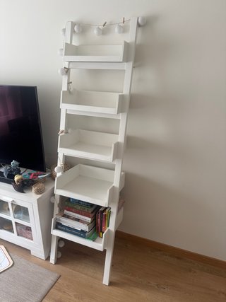 Estantería Escalera Banak Blanca
