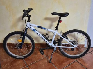 Bicicleta Rockrider Blanca