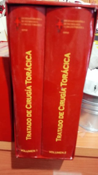 Tratado de Cirugía Torácica 2 Tomos Nuevo
