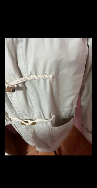 Trenka beige mujer