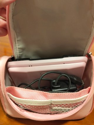 Nintendo DS Rosa con funda