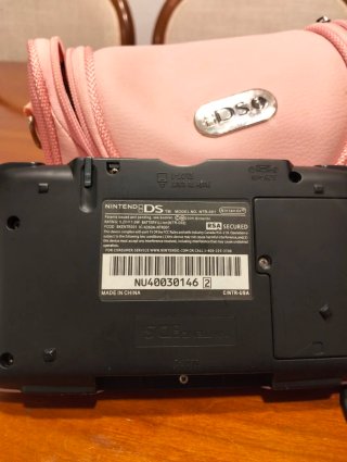 Nintendo DS Rosa con funda