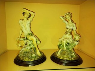 Pareja Figuras Porcelana