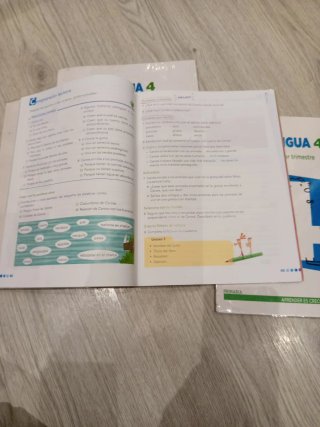 Lengua, 4 Primaria Aprender es Crecer