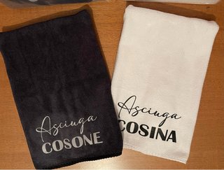 Coppia Asciugamani Microfibra