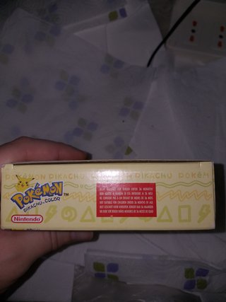 Pokemon Pikachu Color Edition Nintendo Game Boy
