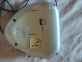 Radio Despertador Silvane AM/FM Gris y Blanco