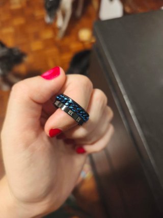 Anillos Ajustables Yin Yang y Cadena
