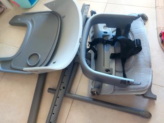 Trona Kinderkraft Igee Gris