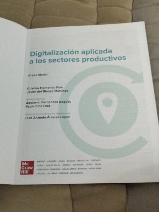 Digitalización aplicada a los sectores producti...