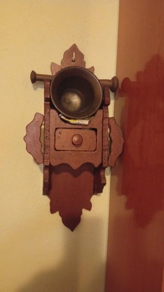 Mano de almirez de madera