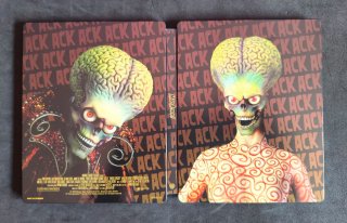 Mars Attacks! Steelbook solo Blu-ray Español
