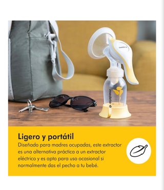 Sacaleches manual Medela