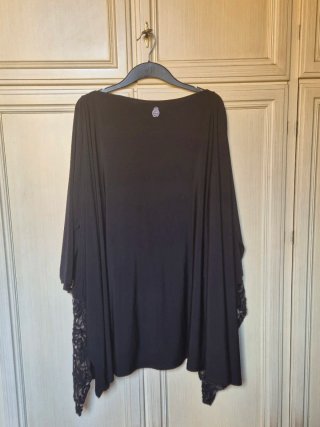 Camicia Priodico pizzo semitrasparente