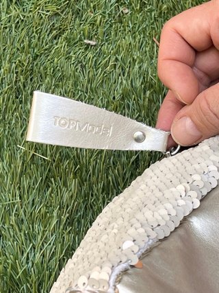 Mochila lentejuelas reversible I dorada