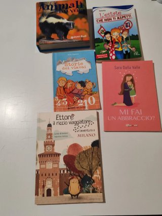 Libri varie per bambini.