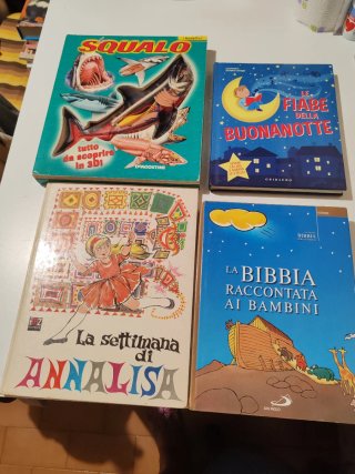 Libri varie per bambini.